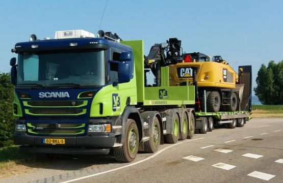 Transport van groot materieel